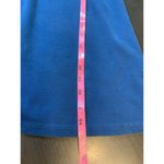 Garnet Hill  Retro Ponte Knit Dress Womens 10 Blue Basic Classic‎ Comfort Preppy Photo 12