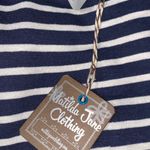 Matilda Jane NWT womens S Full Moon Reversible Cream/Navy+White Sleeveless Vest Photo 15