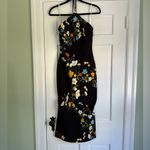 NWT Cara Cara Davis dress in black pressed flower Size 00 Photo 3