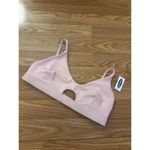 Old Navy Ribbed Bikini Top Size Medium Photo 1