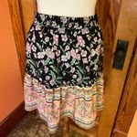 CDM Bright Floral Boho Mini Skirt Size M Photo 10