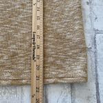 Madewell  Gathered Sleeve Mock Neck Knit 3/4 Sleeves Pullover Heather Tan Top S Photo 5