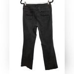 st. john's bay  Jeans Womens 10 Mid Rise Bootcut Zip Closure‎ Black Denim Photo 2