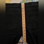 AG Adriano Goldschmied ADRIANO GOLDSCHMIED 28R The Farrah Skinny Ankle High Rise Coated Jeans Black Photo 11