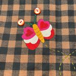 Handmade VTG 90 3D Reversible Cat Vest Medium Novelty Cottagecore Granny Teacher Photo 9