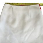 Prada EUC Vintage Colorblock Wool Skirt With Buckled Belt Size Small Photo 11