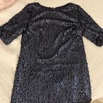 RACHEL Rachel Roy Navy Sequin Dress Blue Size 2 Photo 0