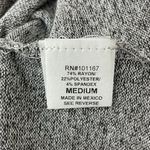 Kim And Cami New  Square Neck Babydoll Soft Knit Sweater Heather Grey Photo 15