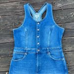 Wrangler  Womens Racerback Casual Feminine Sleeveless Blue Denim Midi Dress|Sz:XL Photo 1