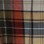 Sole Society Shawl Wrap Rectangle Scarf Plaid Red Tan Black One Size Preowned Photo 2