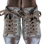 Michael Kors MK City Signature Monogram Sneaker Women 9M Brown Lifestyle Travel Photo 3