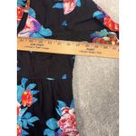 Maeve by Anthropologie Woodland Walk blouse black With Floral Cinch Waist 0 Photo 5