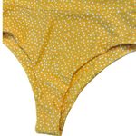 Yellow Polka Dot‎ Bikini Bottom Size L Photo 1