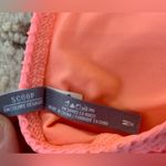 Aerie  coral crochet bikini top size medium Photo 5