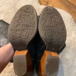 Kork-Ease  Korks Natali Black Tall Boots Size 9.5 Womens Buckle Wooden Block Heel Photo 7