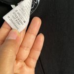 Simple Slinky Black Mini Dress Size M Photo 3