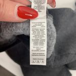 American Apparel  Sz L Sweatshirt Fleece Terry Cloth Cropped Long Sleeve Women's Photo 5