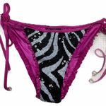 Beach Bunny  Walk On The Wild Side Sequin Bikini Bottom Photo 0