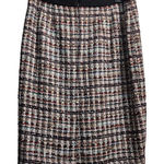 Talbots  Womens‎ Tweed Skirt Size 4 Multicolor Career Work Office Pencil Photo 0