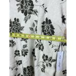 Skylar + Jade Sweater Women Medium Cream Gray Floral Knit Long Sleeve Sèzane Photo 5