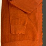 Cyrus Evolution by Davison Scallop Edge Cardigan/Rust W/long beaded Necklace SP Photo 11