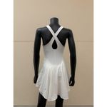 Lululemon Court Crush Tennis Dress White Size 2 Crossback Built-In Shorts Photo 3