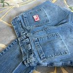 South Pole Vintage Red Patchwork Denim Straight Leg Jeans Photo 6