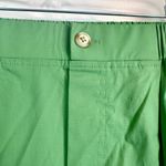 Anthropologie NWT ‎ The Korner Cropped Green Trousers Pants Size 4 Pastel Preppy Photo 3