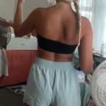 Lavender Brown Light Blue Shorts  Photo 1