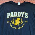 PADDYS OLD IRISH WHISKEY ALCOHOL GRAPHIC TEE Black Size M Photo 1