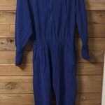 Free people blue sweat jumpsuit Size M Photo 0