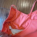 Gap  fit coral ribbed built in bra cropped ribbed tank small Photo 7