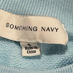Something Navy  women’s sweatshirt size S Photo 4
