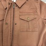 Market & Spruce  Bambi Belted Cargo Utility Jacket Mauve Outdoor Casual Size S Photo 7