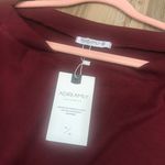 NWT woman’s plus size maroon sweatshirt blouse sz 2XL Red Photo 6