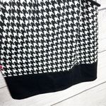 Takara NWT Black & White Houndstooth Belted Mini Dress Size 7 Photo 3