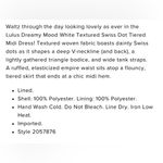 Lulus dreamy mood white Swiss dot tiered midi dress. Polyester. Size Small. Photo 13