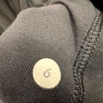 Lululemon  Versa Vest Cotton full zip Athletic running black size 6 Photo 11