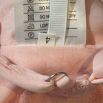 Women’s Pink Sequined Short Homecoming Party Dress Ruffle Hem CorsetBack Size 4 Photo 11