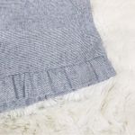 Loft Gray Ruffle Hem Flat Front Shorts Dressy Trouser Short Size 6 Medium New Photo 6