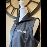 The North Face  Vest Women’s Medium Gray Windwall  Zip Pockets Embroidered Logo Photo 1