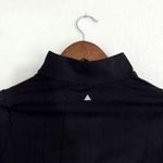 Balance Athletica | THE REFINE CROPPED ZIP in BLACK Size S Photo 4
