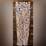 Amisu NWT!  Women's Printed Stretchy High Waisted Bell Bottom Boho Flare Pants Photo 2