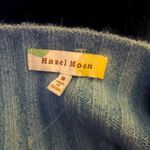 Powder Blue Ribbed Knit Halter Top by Hazel Moon Size M Photo 1