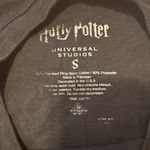 Harry Potter  Women's Cropped Top The Deathly Hallows Wizarding World Black Sz S Photo 2