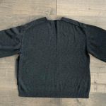 Oak + Fort Oversized Charcoal Gray Knit Shirt Photo 8