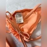 Wild Fable Triangle Top 2 Piece Halter Tie Bikini Knitted Top  Women’s Sz XS NWOT Photo 2