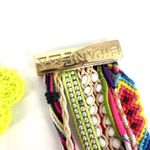 Hipanema Colorful‎ Pride Handmade Macrame Crochet Earrings Bracelets Lot Group Pink Photo 6