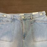 Loft The Straight Jeans Women's Size 32/14 Light Wash High Rise Pocket Front NWT Photo 6