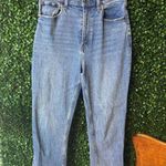 Abercrombie & Fitch The Ankle Straight Leg Ultra High Rise Jeans Size 4/27 Blu Photo 0